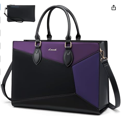 Torba laptopowa dla kobiet 15,6 cala, wodoodporne laptopy torby dla kobiet, profesjonalne worki dla kobiet z uchwytem do kubka, duża torebka laptopowa, torebka komputerowa, torebka z sprzęglem dla nauczycieli
